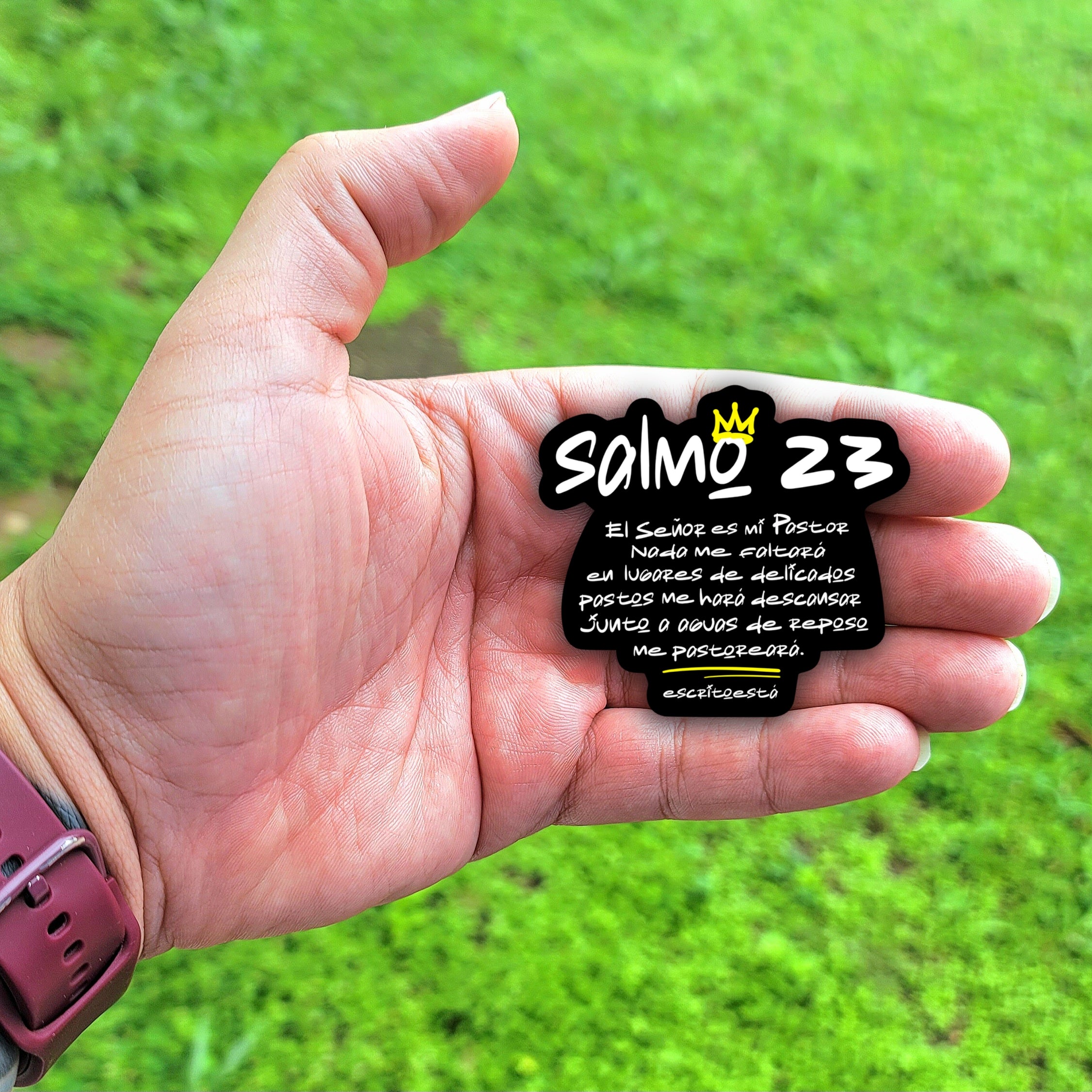 Salmo 23 - Pastor - Sticker