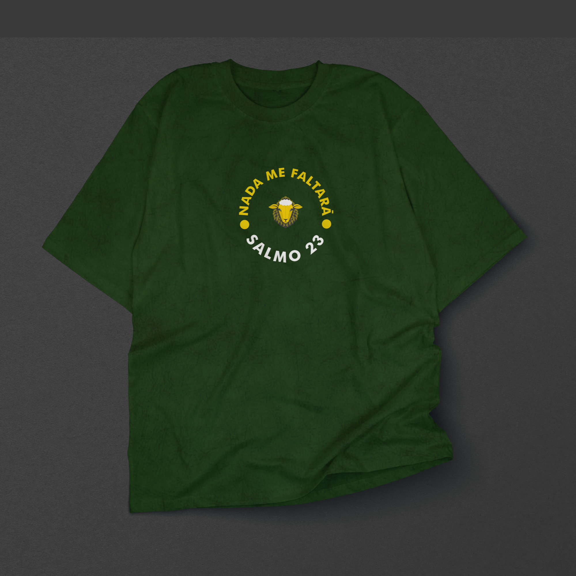 Salmo 23. Camisa Heavyweight ESCRITOESTÁ