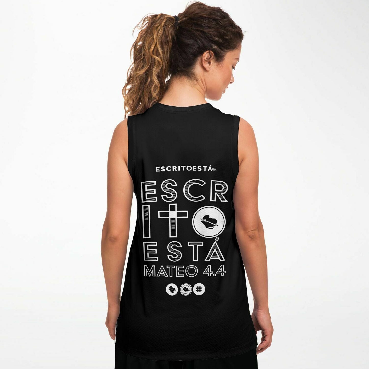 Basketball Jersey Art Logo - ESCRITO:ESTÁ