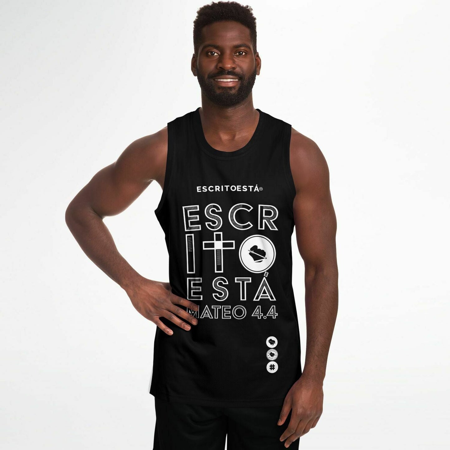 Basketball Jersey Art Logo - ESCRITO:ESTÁ