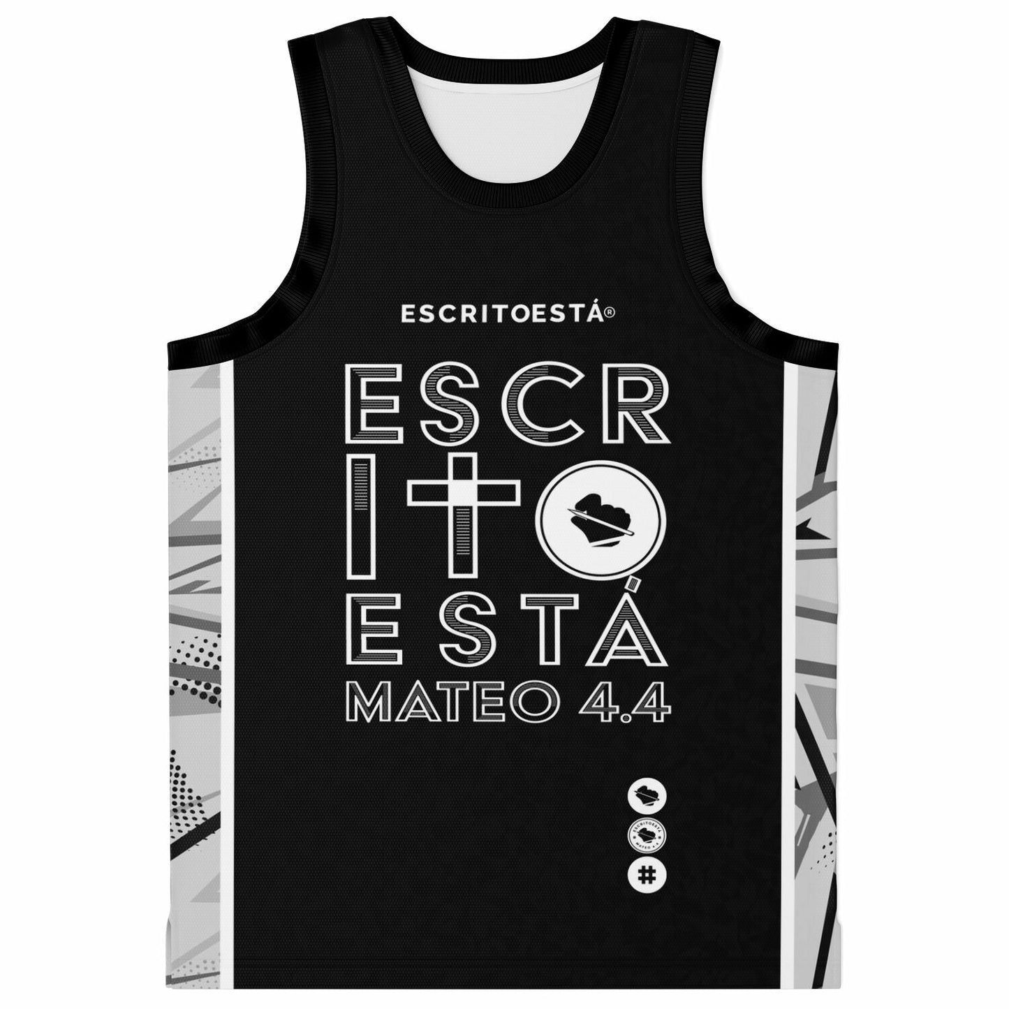 Basketball Jersey Art Logo - ESCRITO:ESTÁ