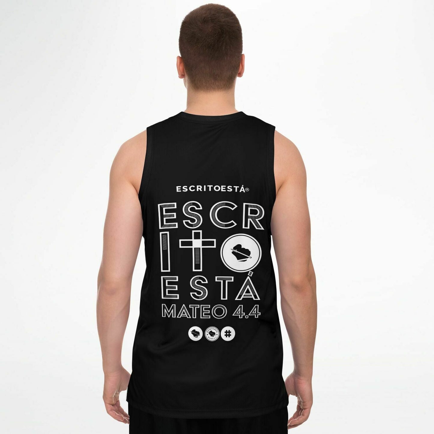 Basketball Jersey Art Logo - ESCRITO:ESTÁ