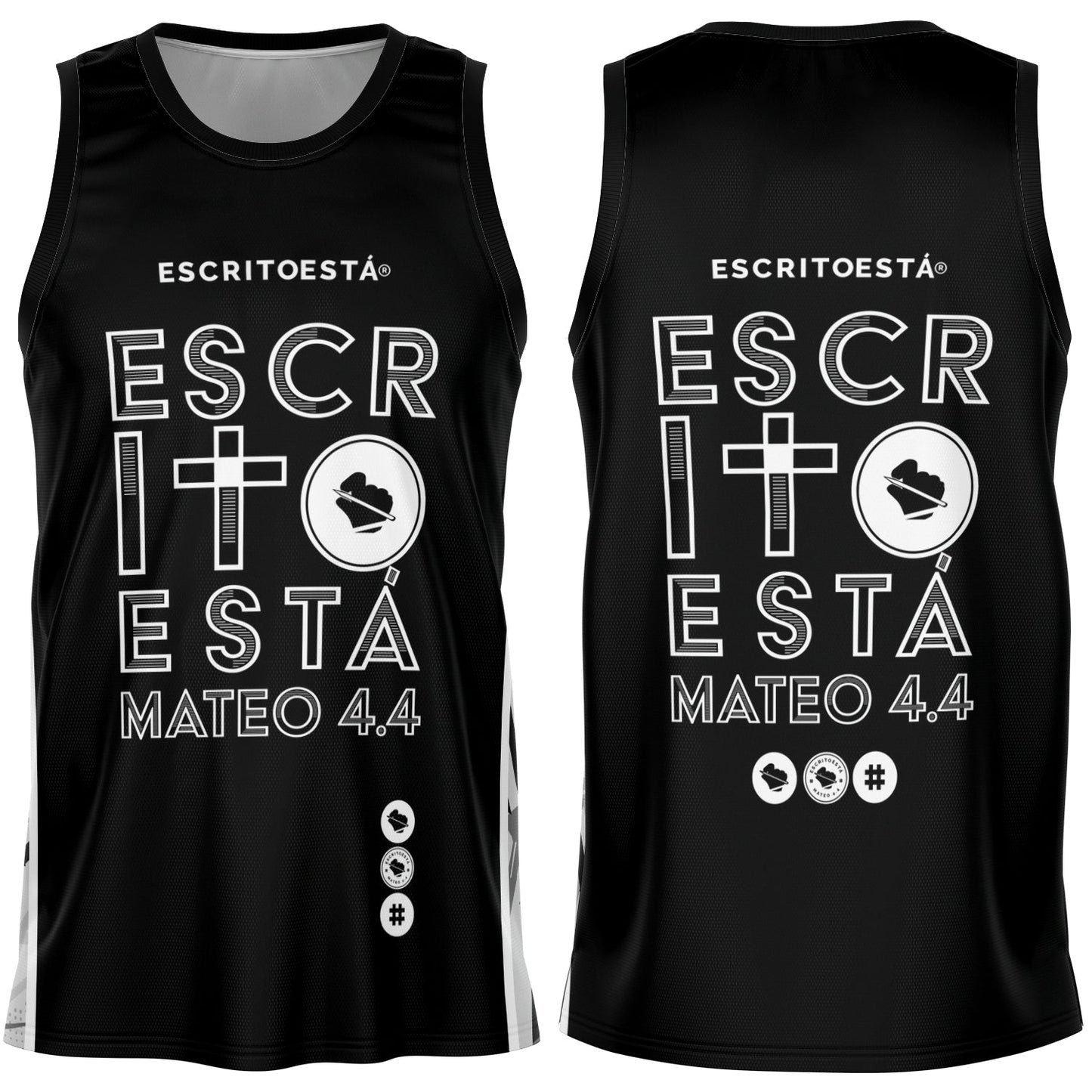 Basketball Jersey Art Logo - ESCRITO:ESTÁ