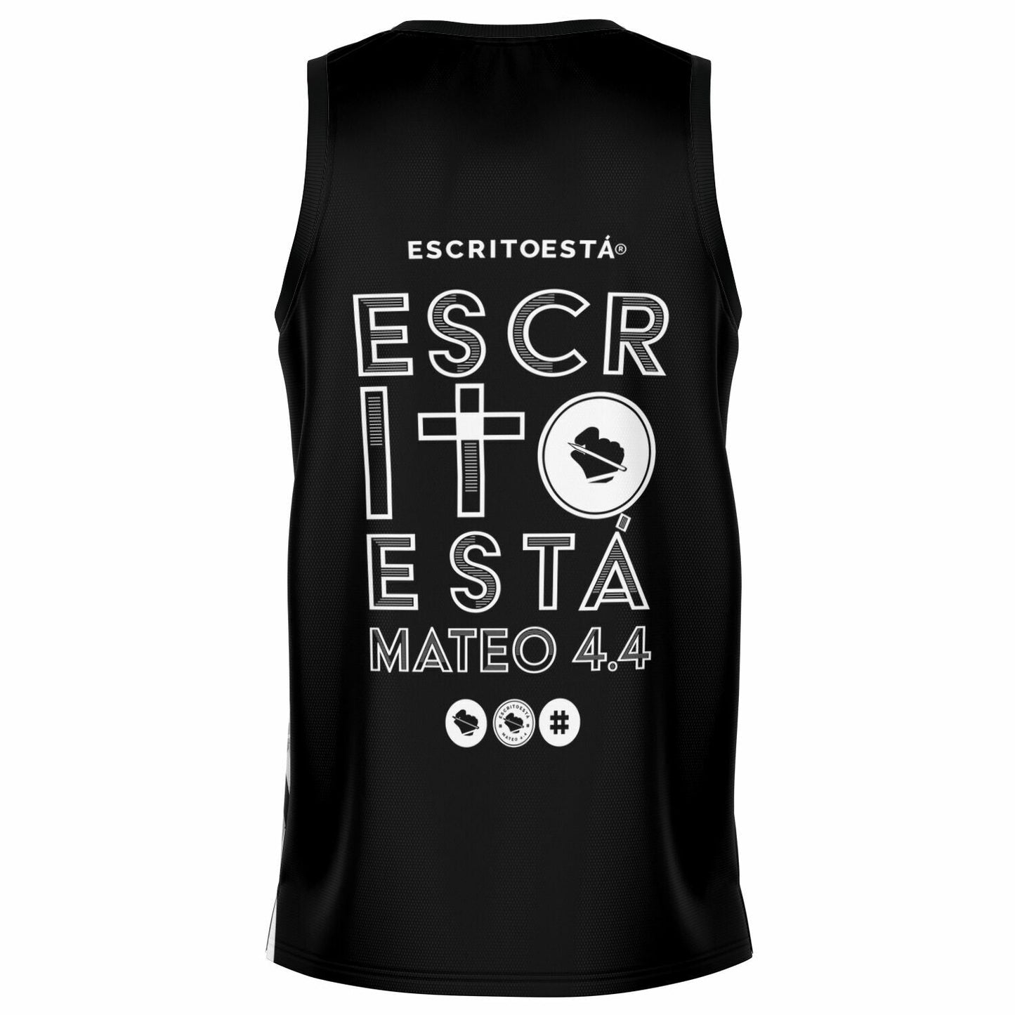 Basketball Jersey Art Logo - ESCRITO:ESTÁ