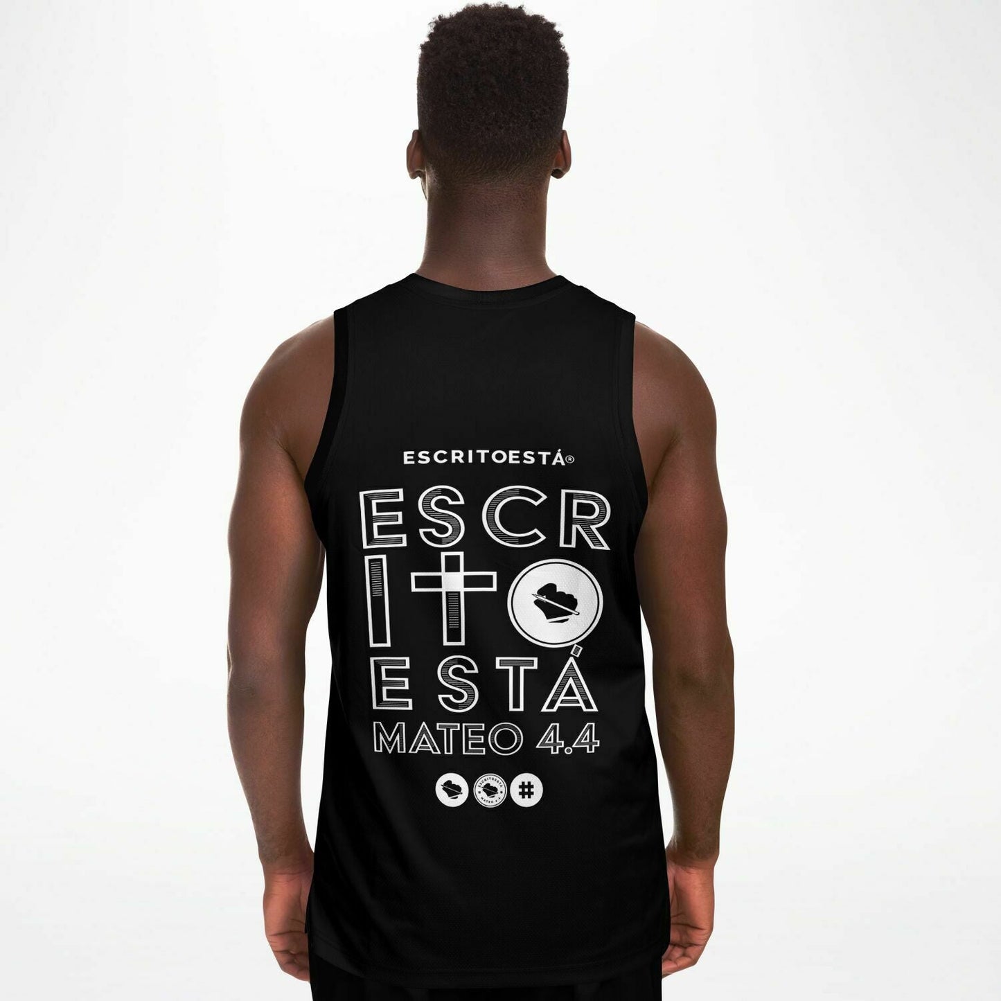 Basketball Jersey Art Logo - ESCRITO:ESTÁ