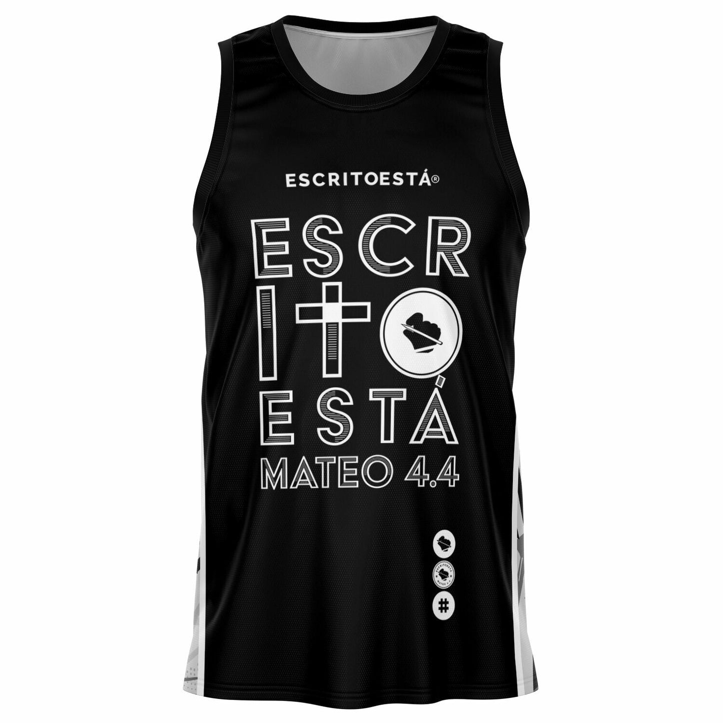 Basketball Jersey Art Logo - ESCRITO:ESTÁ