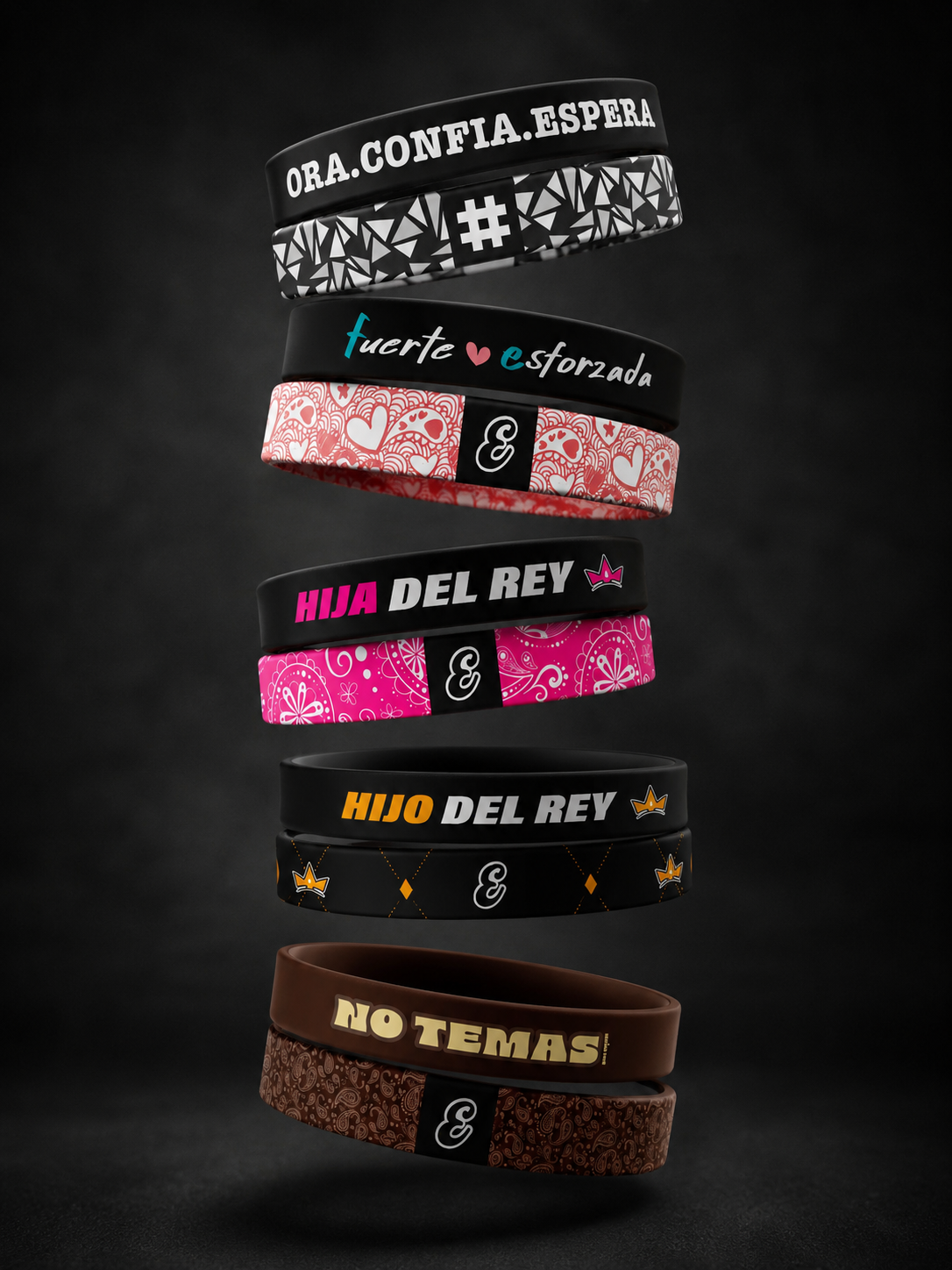 Wristbands Cristianos Premium de la marca ESCRITOESTÁ