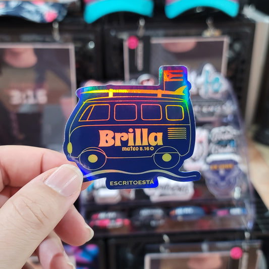 Sticker Brilla Holographic