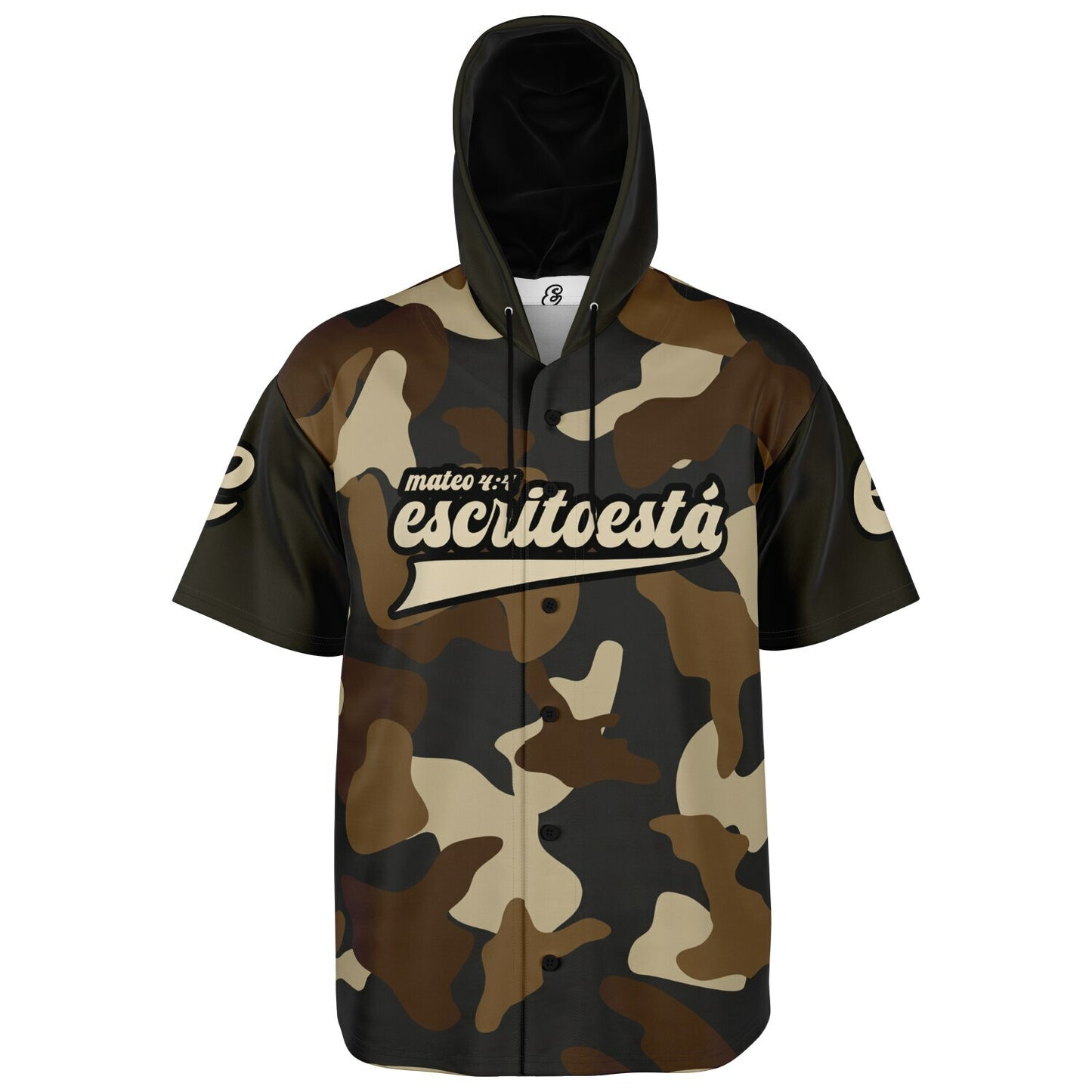 Camu Hooded Baseball Jersey