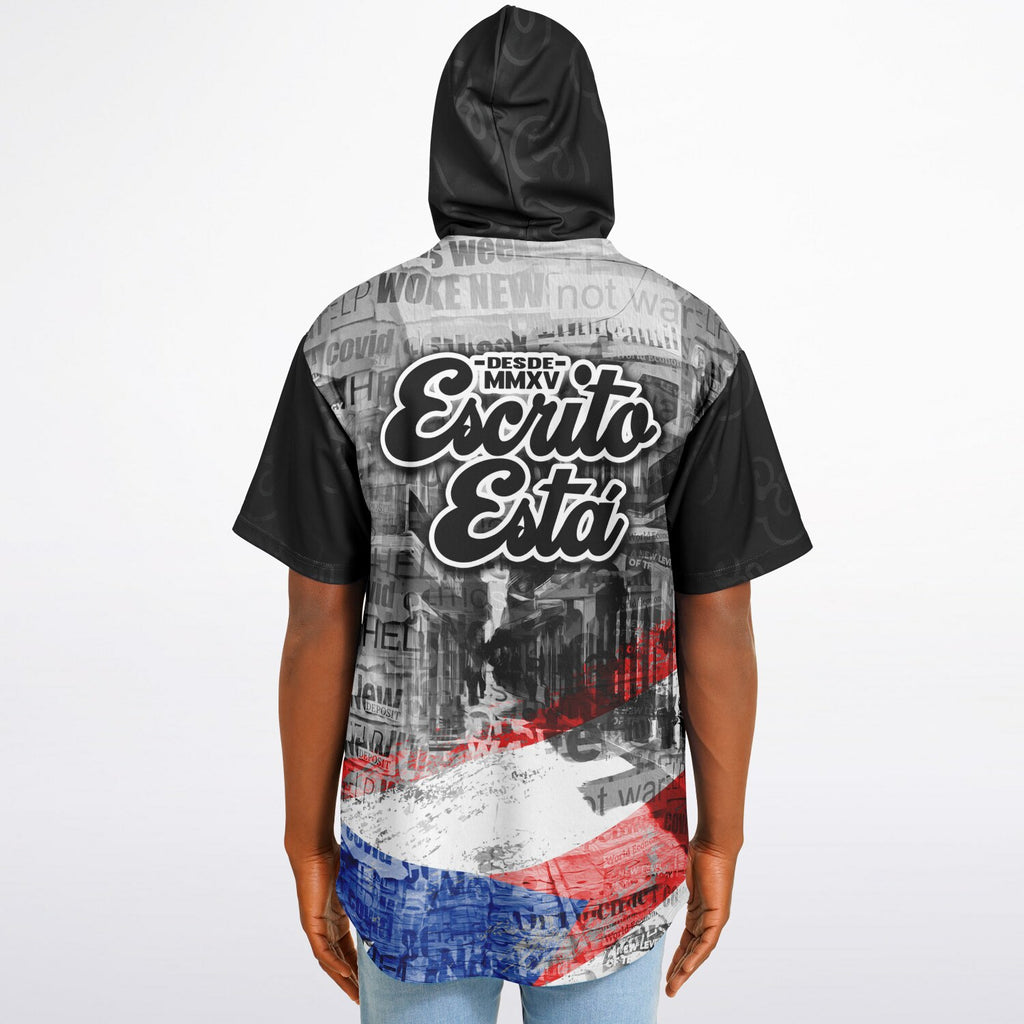 PER -Hooded Baseball Jersey