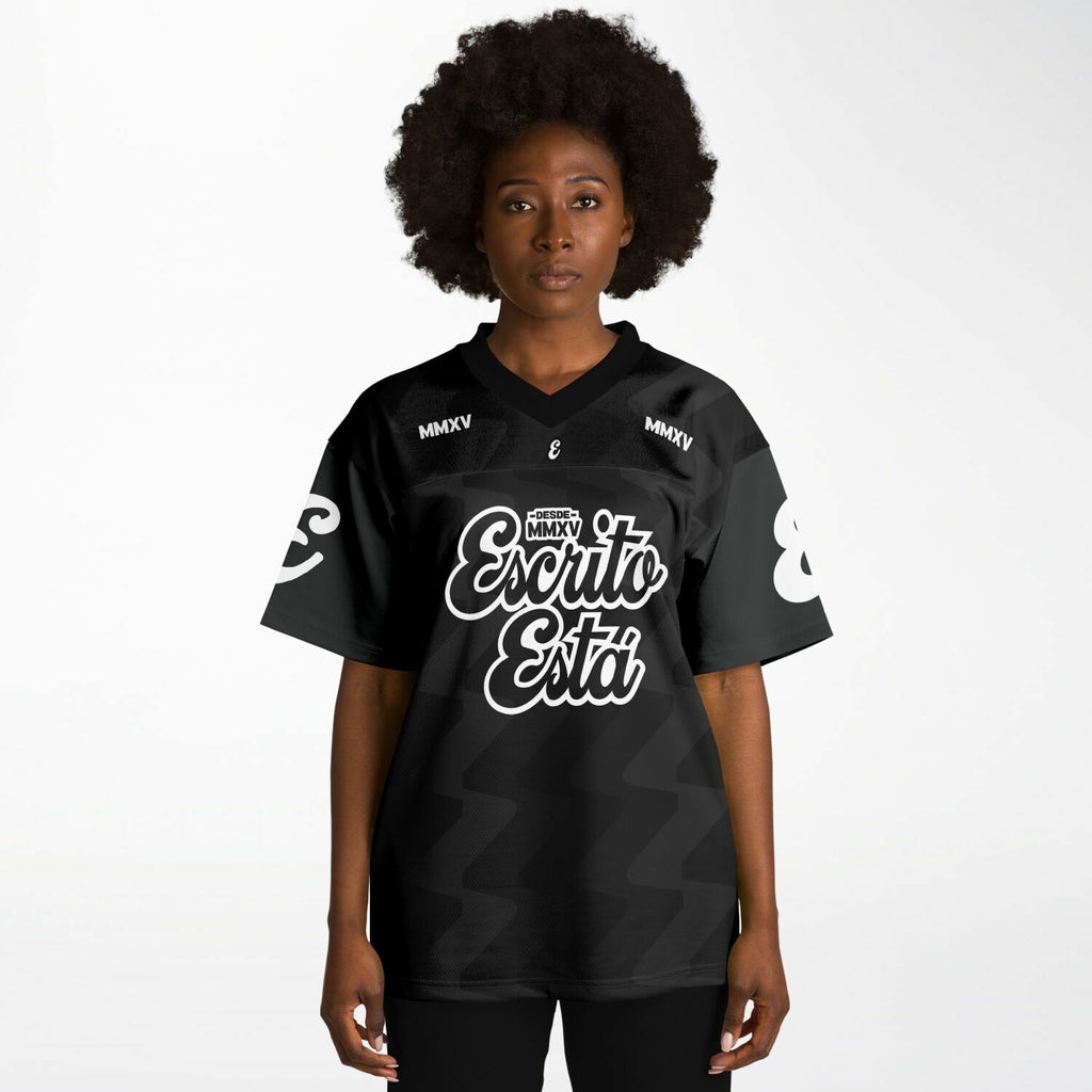 Football Black Jersey