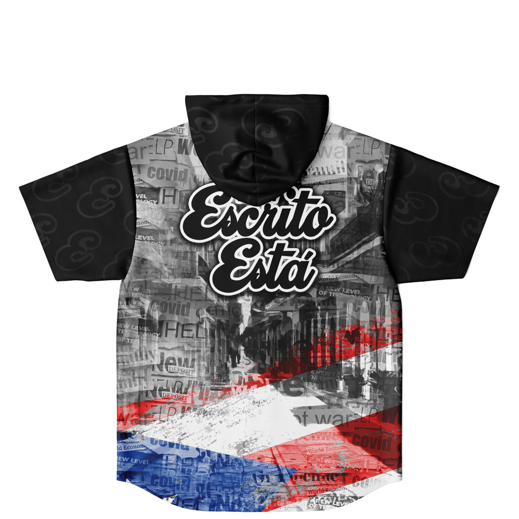 PER -Hooded Baseball Jersey