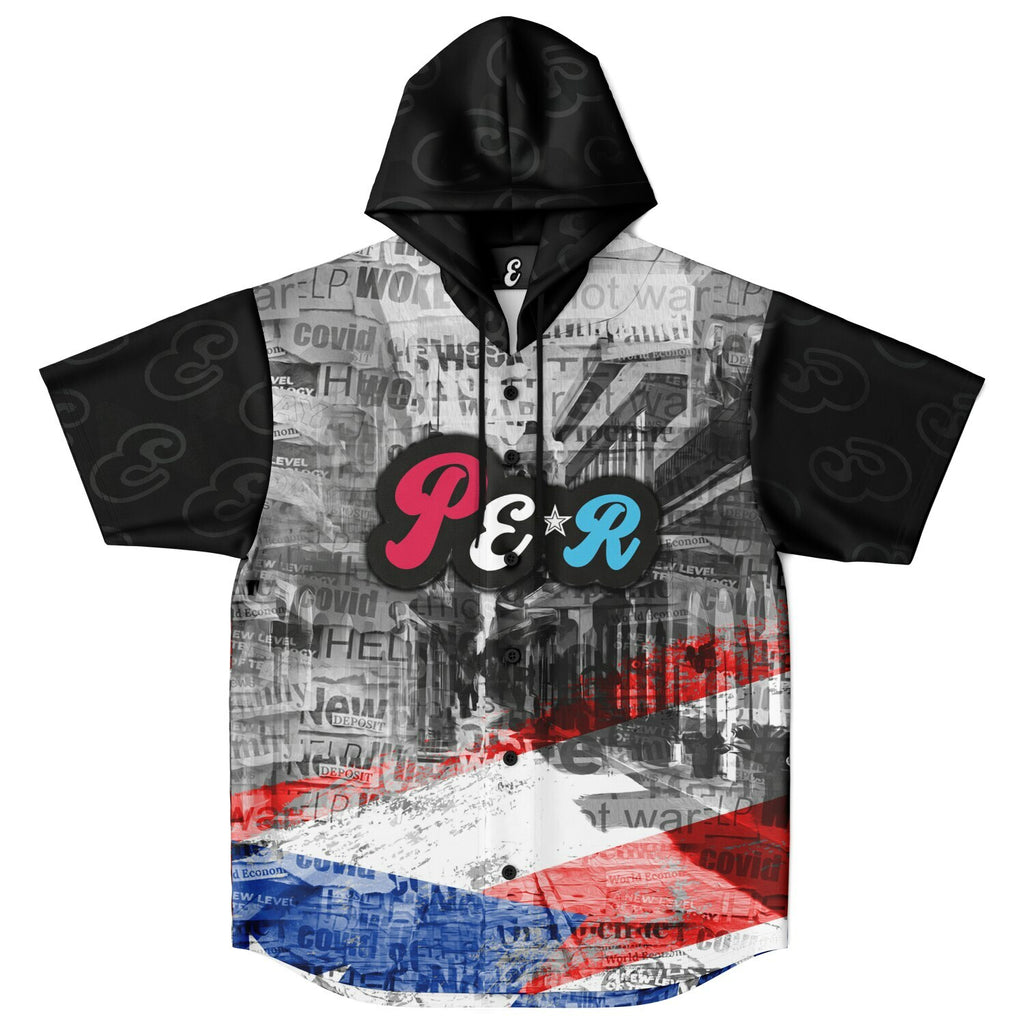 PER -Hooded Baseball Jersey