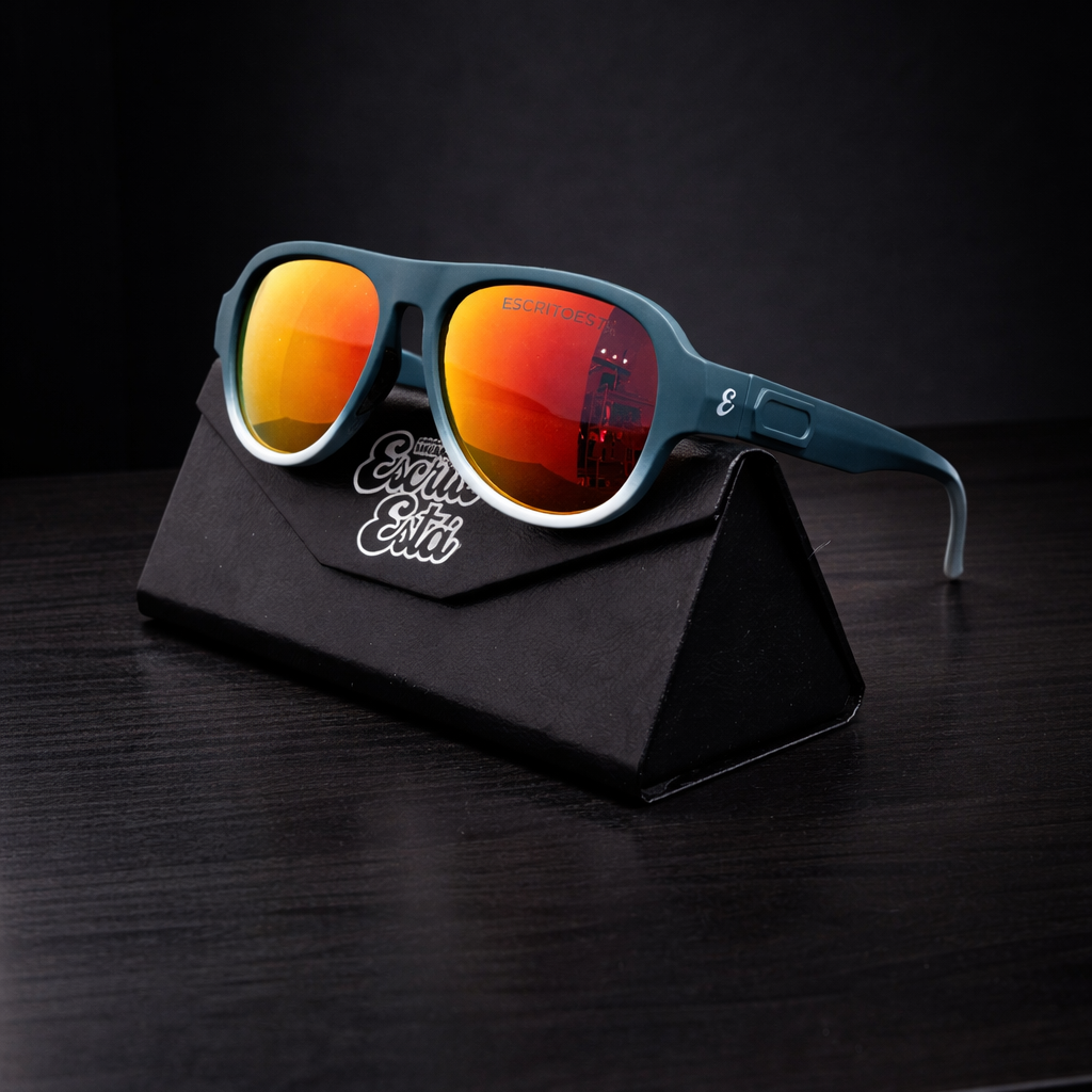 Gafas cristianas Legacy Fire ESCRITOESTÁ – Gafas cristianas premium con mensaje de fe