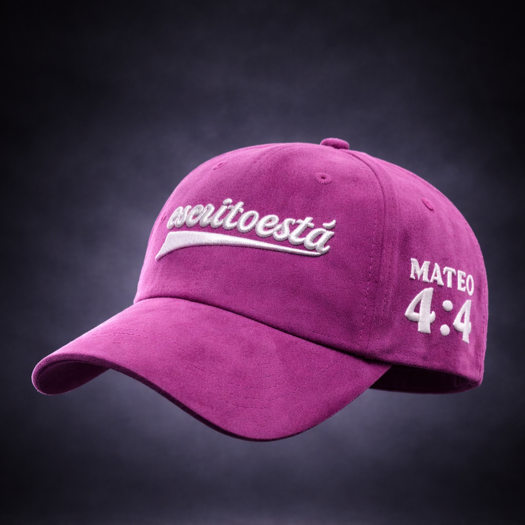 Gorra cristiana Legacy Cap Grace ESCRITOESTÁ – gorra cristiana premium con mensaje de fe