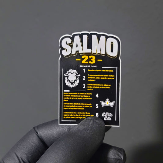 Sticker Salmo 23