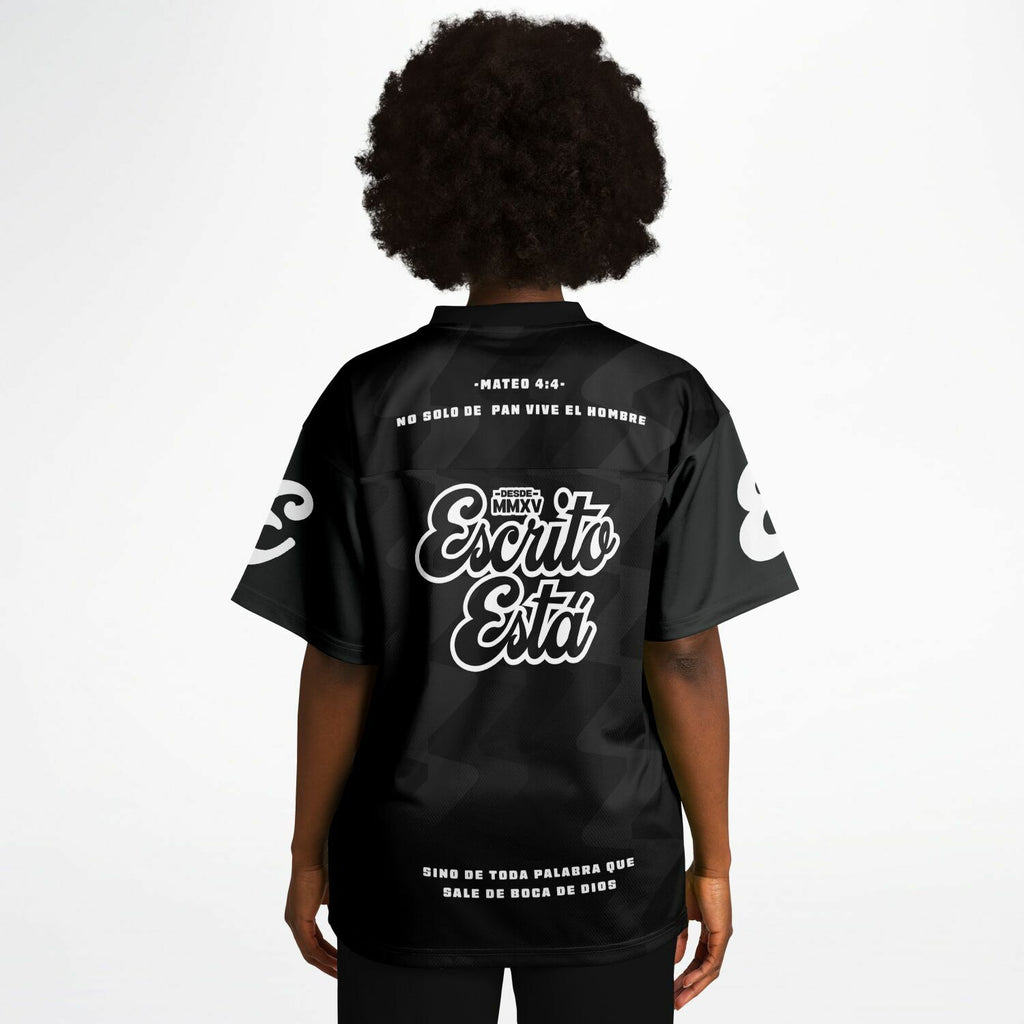 Football Black Jersey