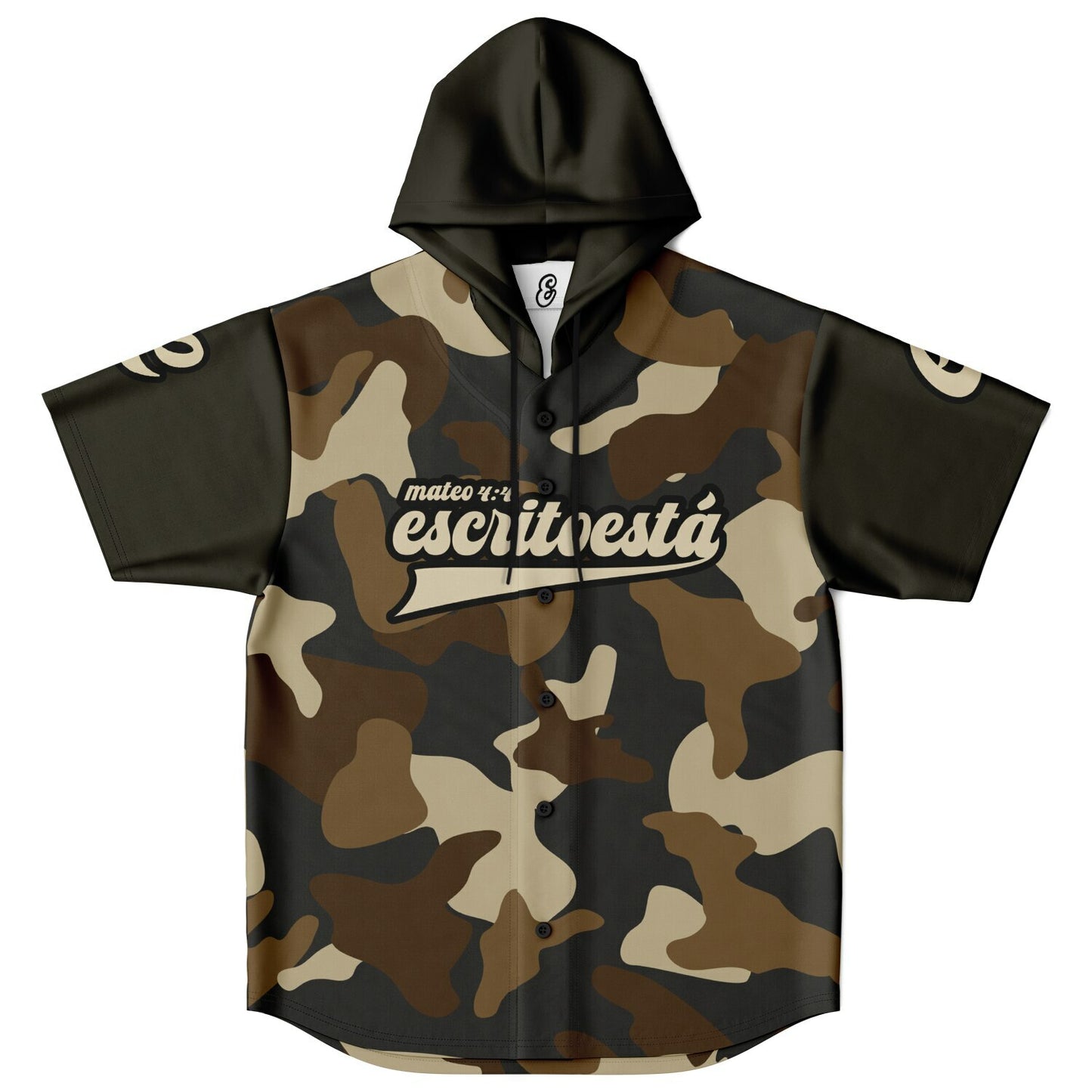 Camu Hooded Baseball Jersey