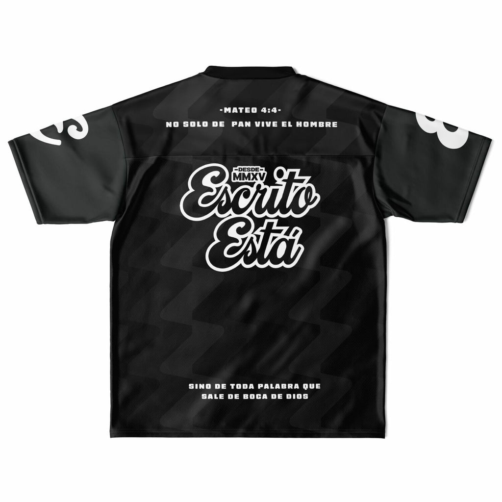 Football Black Jersey