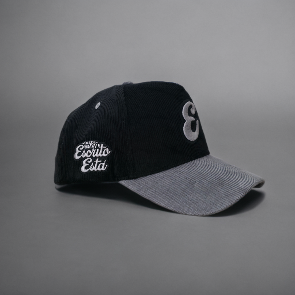 Brand Cap Crown Corduroy