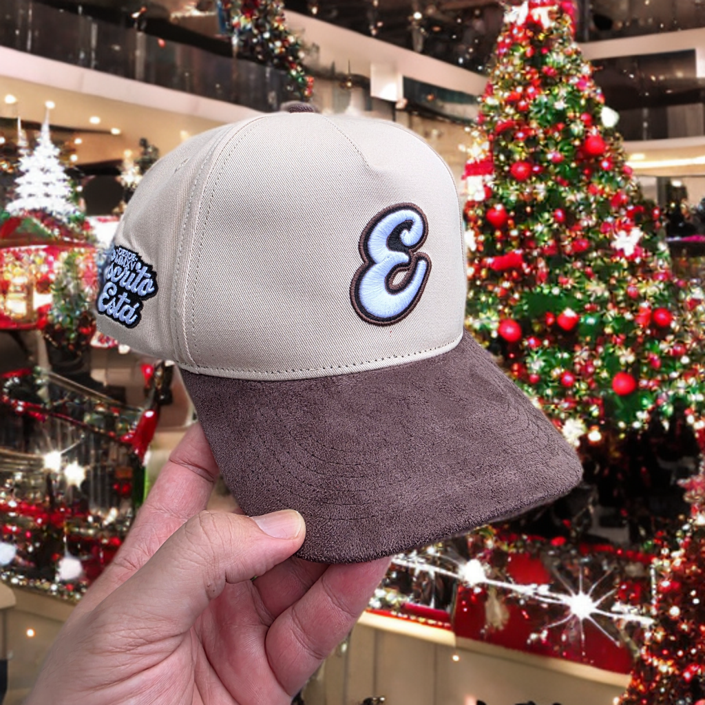 Brand Cap Christmas Ginger Bread Gamuza