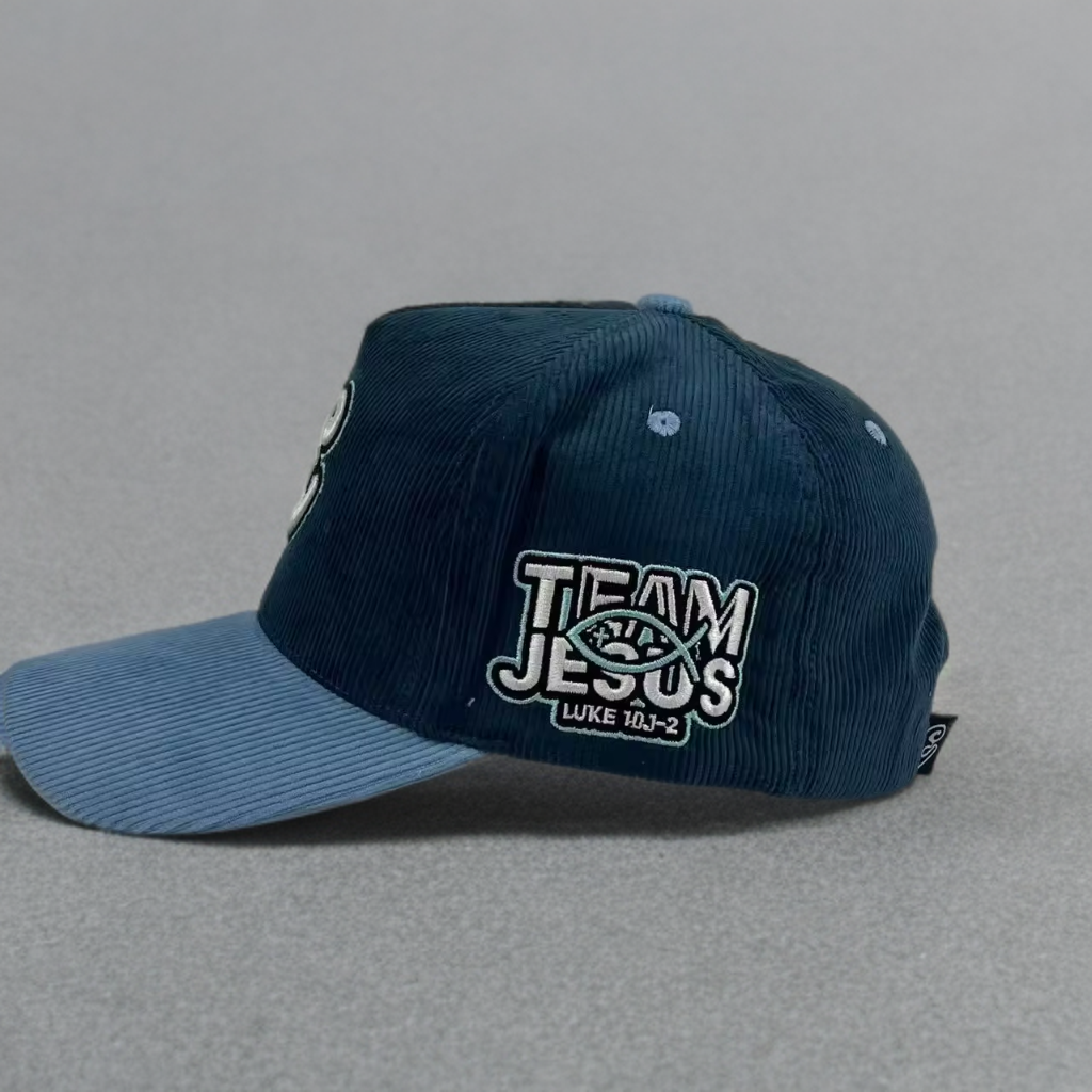 Brand Cap TEAM JESUS Corduroy