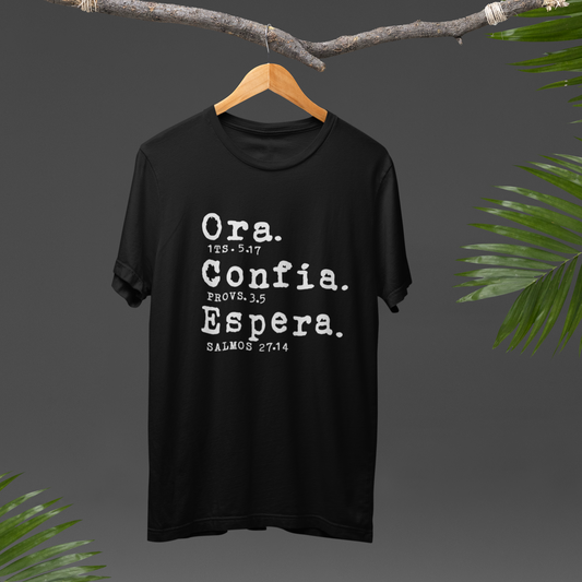 Ora.Confia.Espera Black