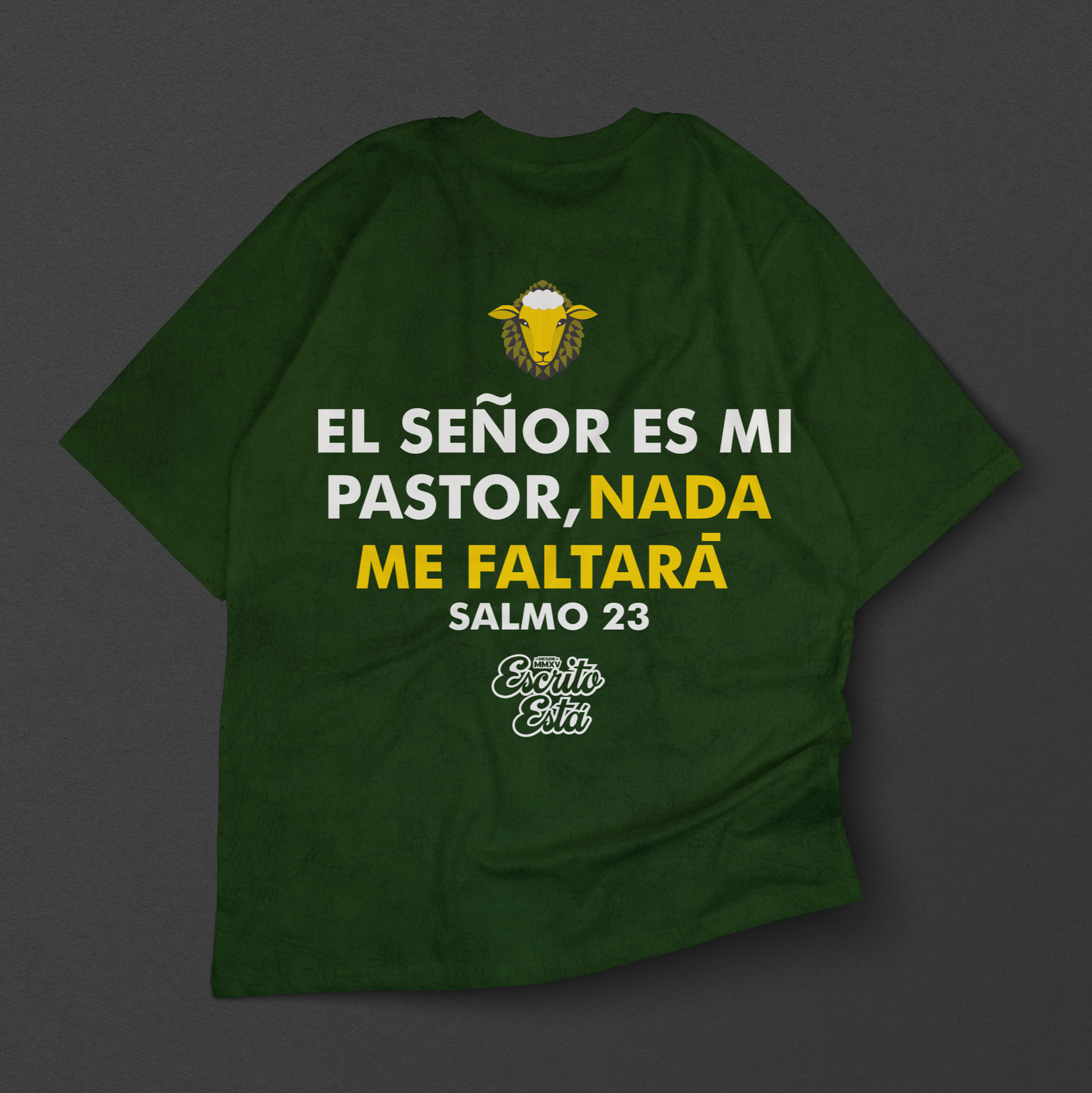 Salmo 23. Camisa Heavyweight ESCRITOESTÁ 