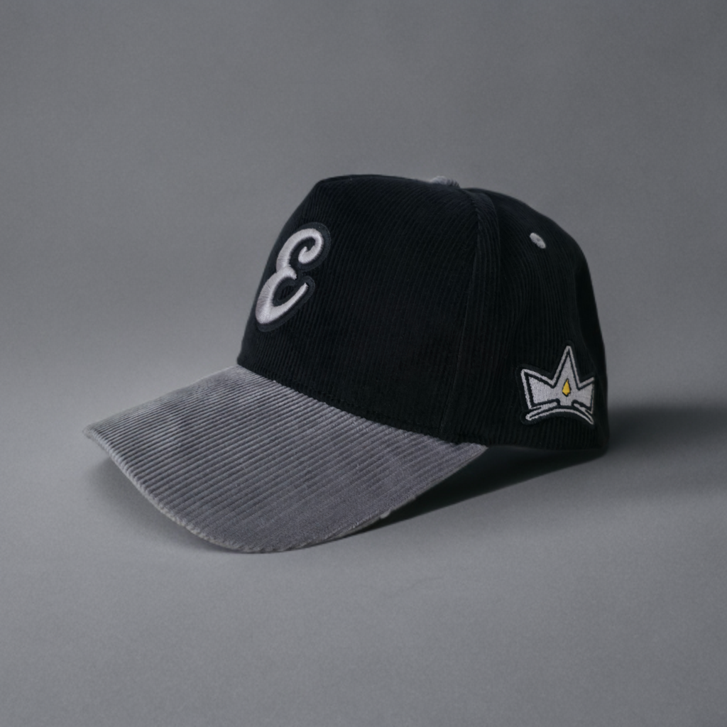 Brand Cap Crown Corduroy