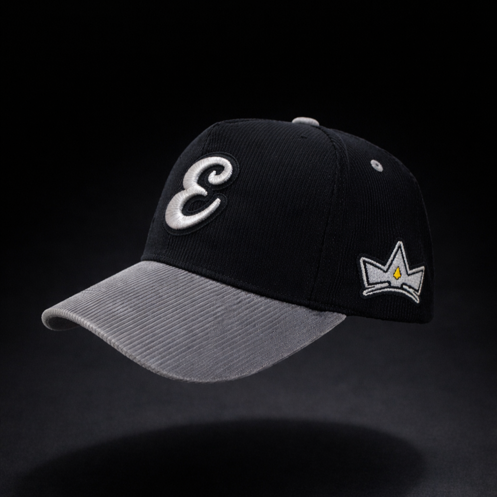 Brand Cap Crown Corduroy