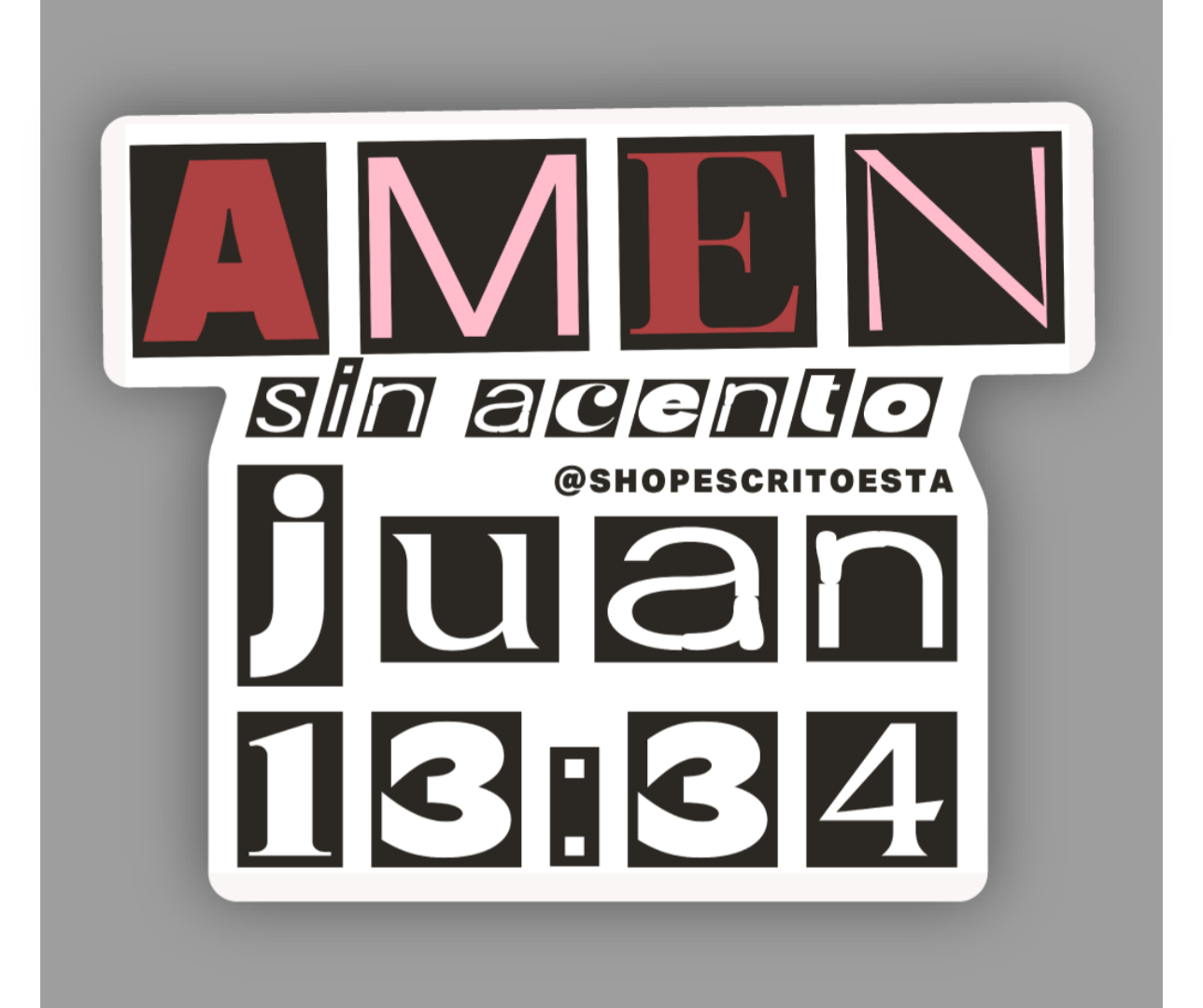 Sticker AMEN